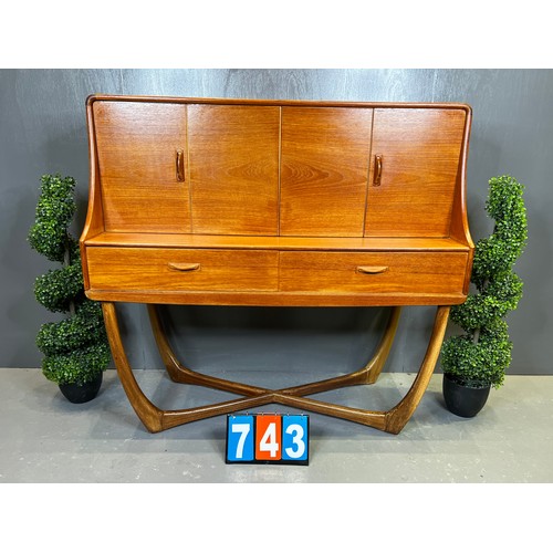 743 - Beith craft teak sideboard (rare model)