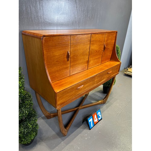 743 - Beith craft teak sideboard (rare model)