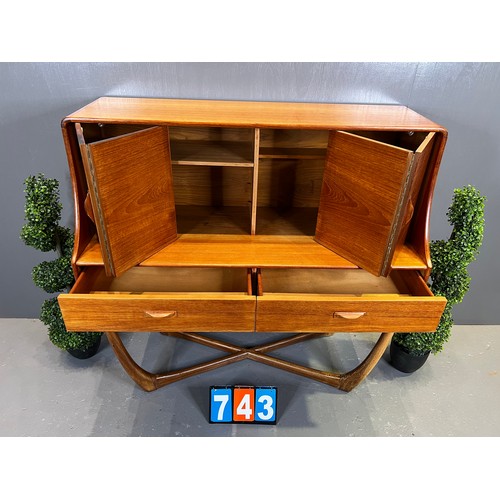 743 - Beith craft teak sideboard (rare model)