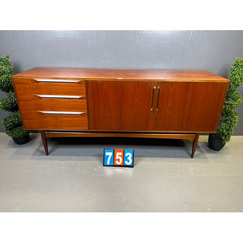 753 - McIntosh mid century teak sideboard