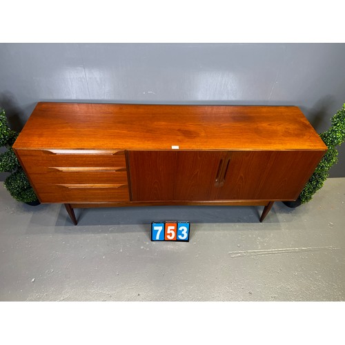 753 - McIntosh mid century teak sideboard