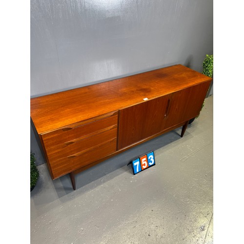 753 - McIntosh mid century teak sideboard