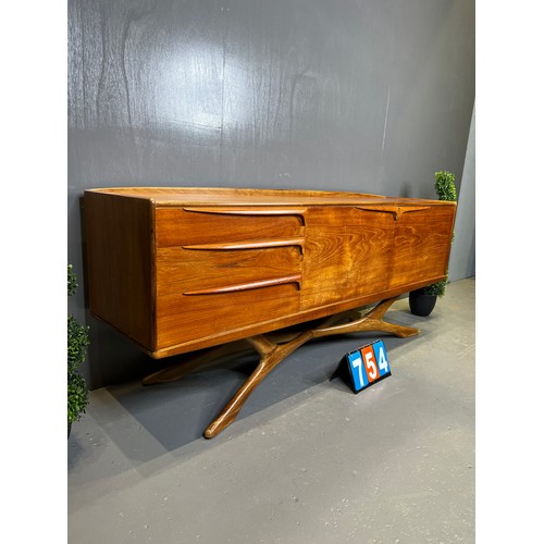 754 - Beith craft teak sideboard rare model