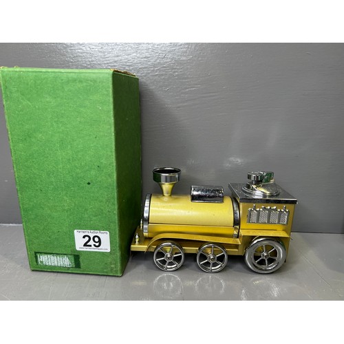 29 - Vintage train lighter/musical