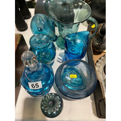 65 - Medina glass + glass ware