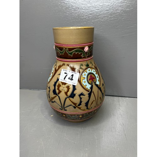 74 - Victorian vase (damaged) rare model)