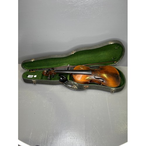 195 - Violin in case (Rafael) A/F