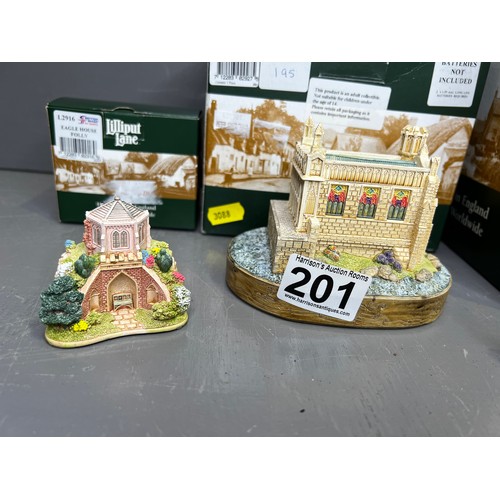 201 - Lilly put lane eagle house folly, chantry chafel, Wakefield cathedral All boxed