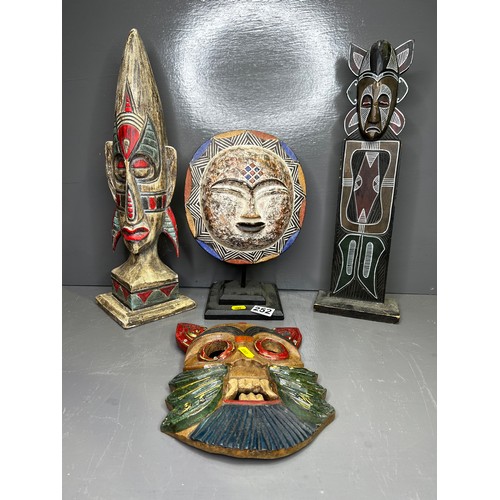 252 - Collection of Tribal Masks etc