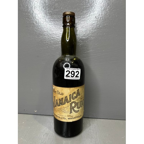 292 - Vintage Old Jamaica Rum cork A/F