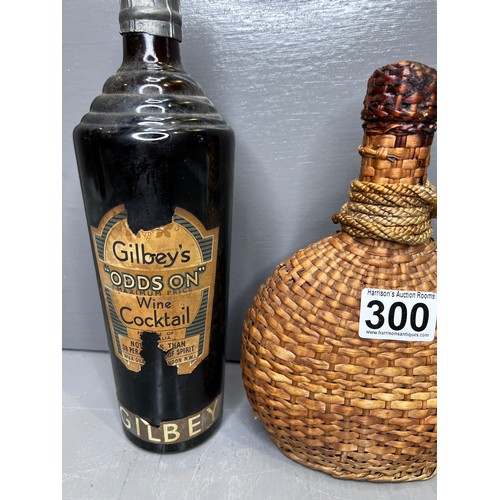 300 - Vintage Gilbey's wine Cocktails + other wine