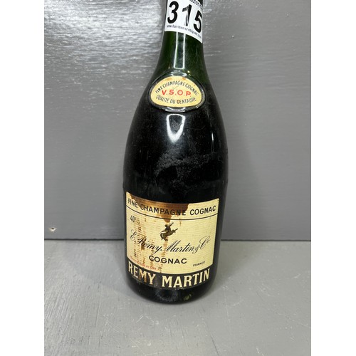 315 - Vintage Remy Martin Cognac Champagne