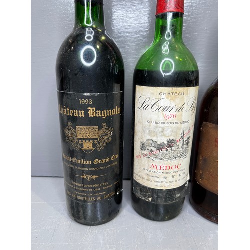 316 - 4 Vintage Bottles of wine