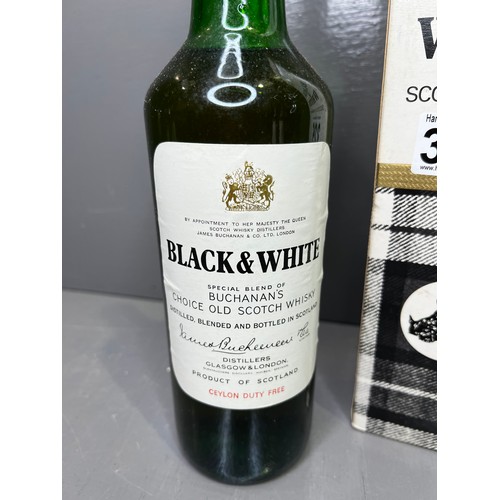 325 - Black & White Scotch Whisky Boxed