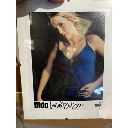 237 - Box of Pictures + some Signed Autograph pictures