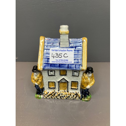435c - Mexborough Pratt ware money box