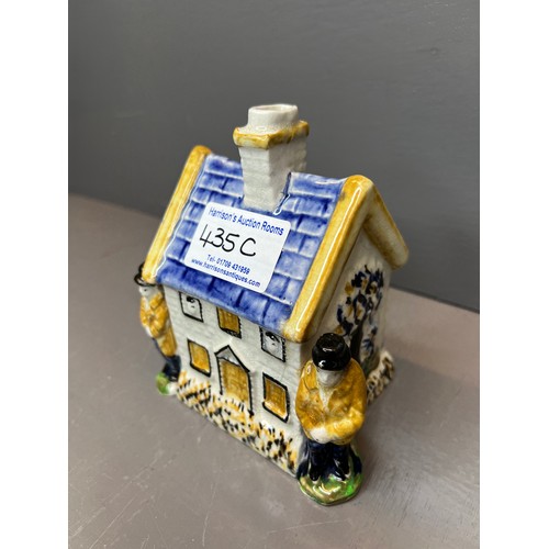 435c - Mexborough Pratt ware money box