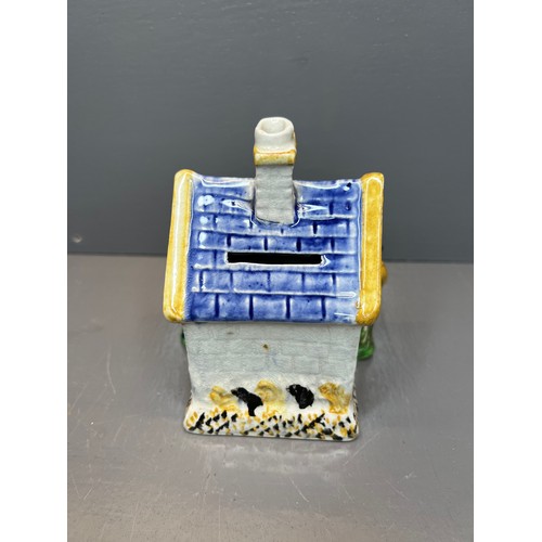 435c - Mexborough Pratt ware money box