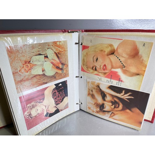 159 - Large collection of Marilyn Monroe Pictures + Signed Elizabeth Taylor Photo