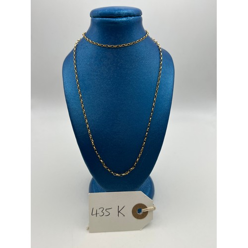 435k - 9ct Gold necklace 19