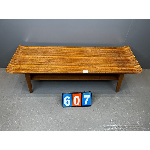 607 - Teak coffee table G-plan style