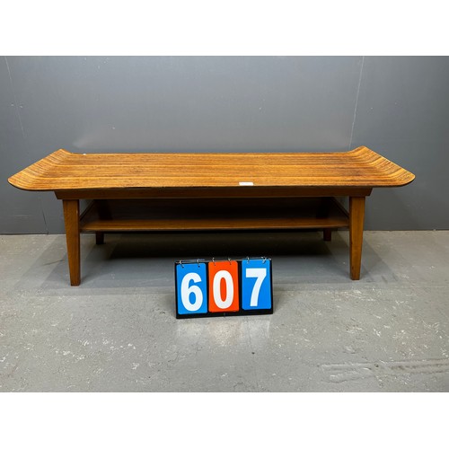 607 - Teak coffee table G-plan style