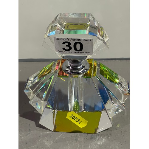 30 - Art deco perfume bottle