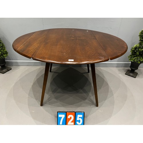 725 - Ercol drop leaf table