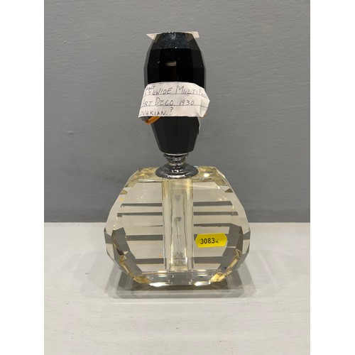 40 - Art deco perfume bottle