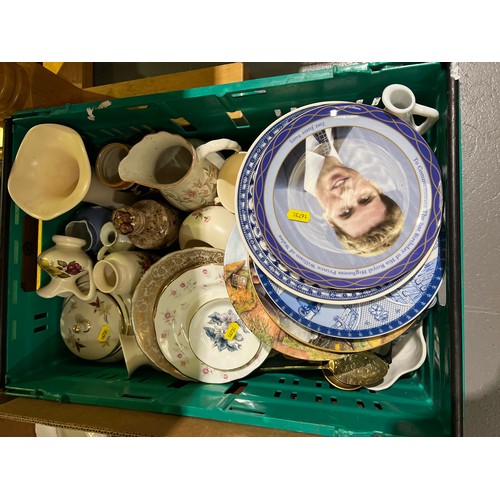 191 - 2 Box's of collectable pottery