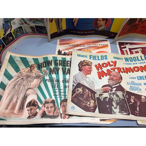 193 - Large quantity vintage posters some A/F