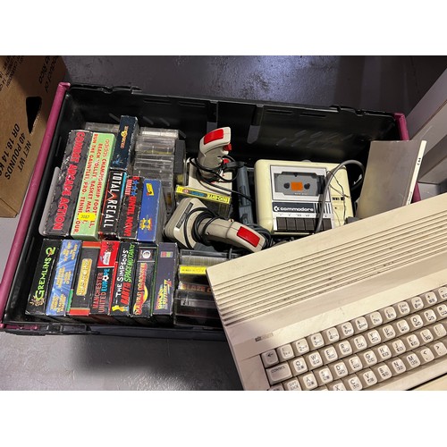 244 - Commodore 64 + games etc