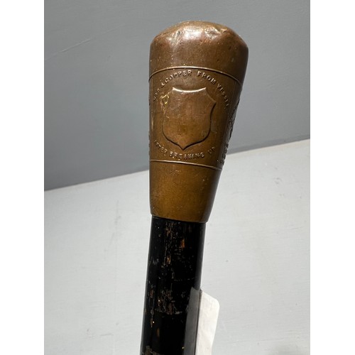 267 - Copper top stick (made from nelsons ship)