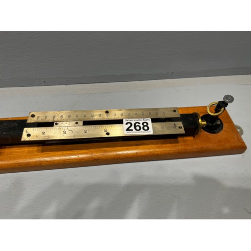 268 - Vintage stick barometer