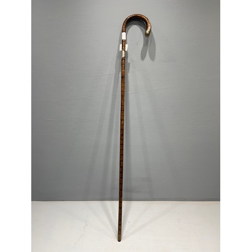 271 - Silver top walking stick