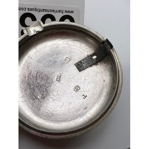 393 - 2 Silver fusee pocket watches