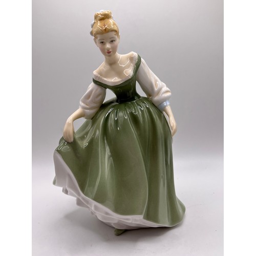 414 - 2 Royal Doulton figures no damage