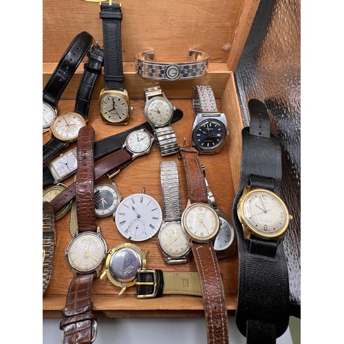 432 - Box assorted watches