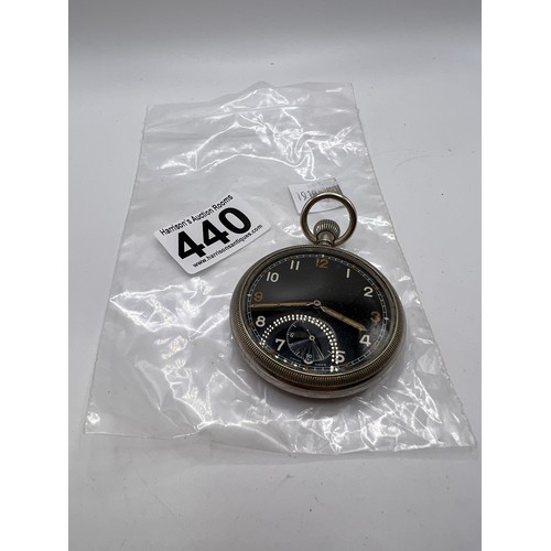 440 - Military pocket watch