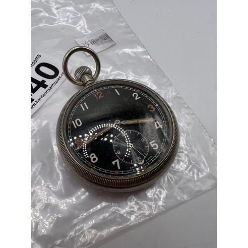 440 - Military pocket watch