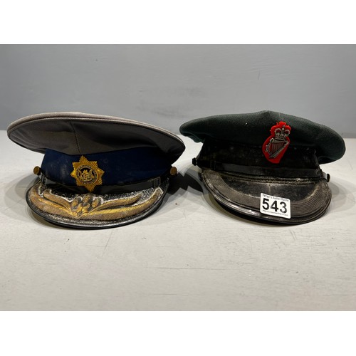 543 - 2 Military Hats