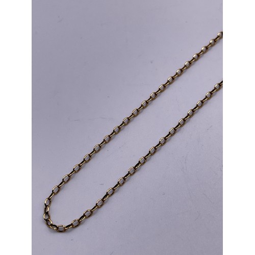 466 - 18ct Gold chain 5.6g