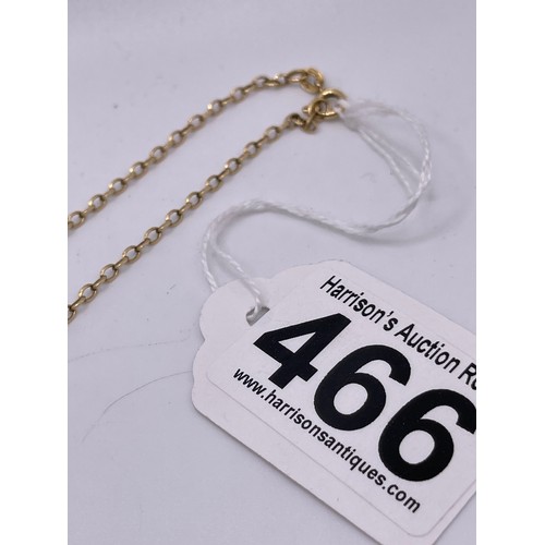 466 - 18ct Gold chain 5.6g