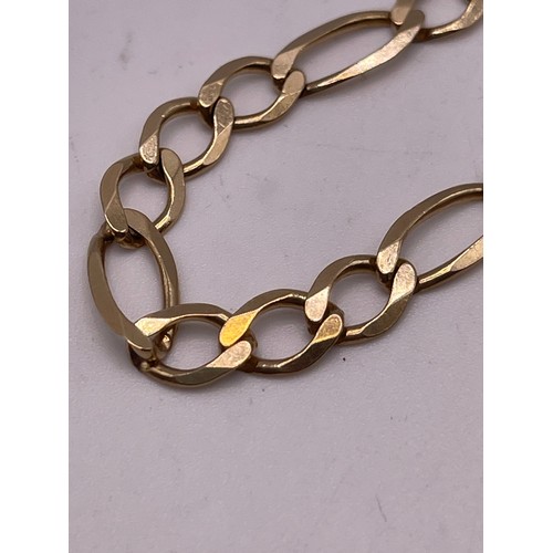 465f - 9ct Gold bracelet 5.9g