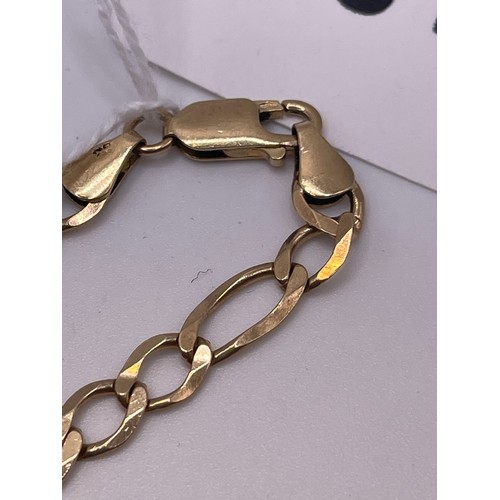 465f - 9ct Gold bracelet 5.9g