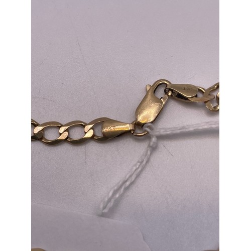 465f - 9ct Gold bracelet 5.9g