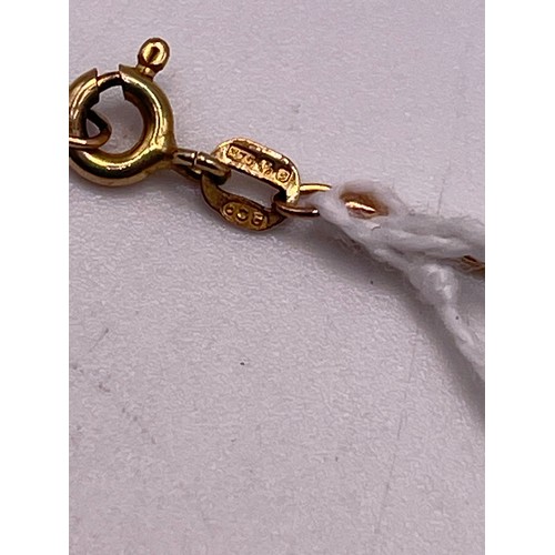 465h - 9ct Gold bracelet 1.7g