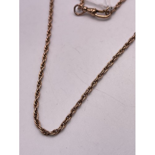 465i - 9ct Rose gold necklace 25