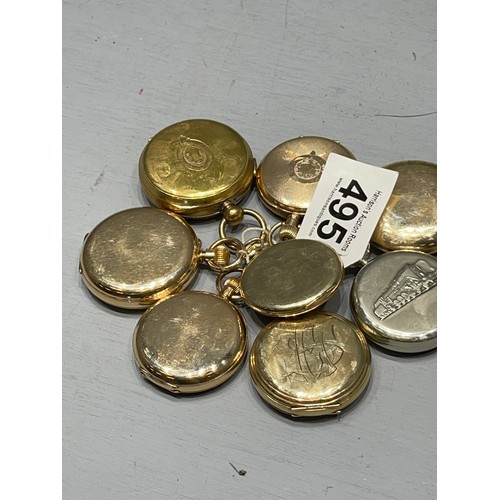 495 - 8 Pocket watches