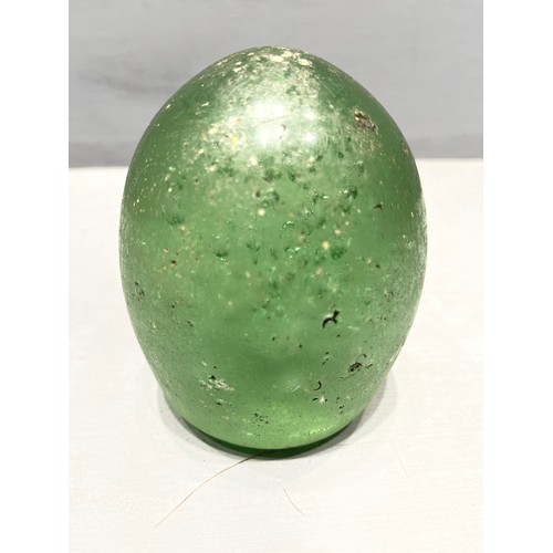 496 - Victorian glass dump weight